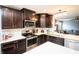 Stylish kitchen with stainless steel appliances, and ample counter space at 1792 Persimmon Grove Dr, Indianapolis, IN 46234