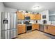 Well-equipped kitchen featuring stainless steel appliances and ample cabinet space at 19433 Tradewinds Dr, Noblesville, IN 46062