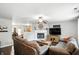 Inviting living room with fireplace and open concept layout at 19433 Tradewinds Dr, Noblesville, IN 46062