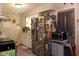 Functional kitchen features stainless steel appliances, white cabinetry, and ample counter space at 219 N 9Th Ave, Beech Grove, IN 46107
