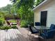 Cozy backyard area with outdoor seating, fire pit, and a relaxing ambiance at 251 North St, Danville, IN 46122