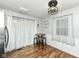 Bright kitchen area with natural light, a cozy dining set, and modern finishes at 504 Broadway Ave, Arcadia, IN 46030