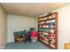Versatile room with storage, natural light, and potential for customization at 5719 N Frontage Rd, Fairland, IN 46126