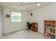 Bedroom featuring natural light and a desk, perfect for a study or office space at 5802 Rymark Ct, Indianapolis, IN 46250