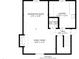 Layout showcasing the recreation room, laundry, half bath, hall, and Gathering room on the lower floor at 5802 Rymark Ct, Indianapolis, IN 46250