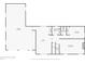 Layout of the basement includes a garage, den, laundry room, bathroom, Gathering room, and bedroom at 617 Echo Bend Blvd, Greenwood, IN 46142