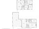 Layout of the first floor including a living room, dining room, kitchen, and primary bedroom at 617 Echo Bend Blvd, Greenwood, IN 46142