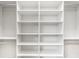 A closet with customizable shelving and storage options at 624 E Walnut St # 48, Indianapolis, IN 46204
