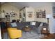 Comfortable living room featuring plush seating, decorative accents, and stylish furnishings at 7357 Lake Lakota Dr, Indianapolis, IN 46217