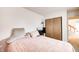 Bedroom featuring comfy bed with neutral toned carpet at 7724 Eagle Valley Pass, Indianapolis, IN 46214