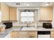 Close up showcasing the kitchen sink and countertop with lots of room to work at 7724 Eagle Valley Pass, Indianapolis, IN 46214