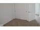 Bedroom with carpet flooring, closet, and neutral paint at 9516 Bauhaus Way, Indianapolis, IN 46240