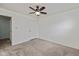 Bedroom featuring carpet and ceiling fan at 10016 Penrith Dr, Indianapolis, IN 46229