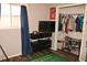 Well-organized closet with clothes, shoes, and accessories at 103 Bentwood Dr, Greenwood, IN 46143