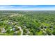 A lush green neighborhood is captured from an aerial perspective on a sunny day at 108 Bennett Rd, Carmel, IN 46032