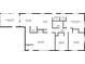 A detailed floor plan outlines the spacious layout, including the screened porch, kitchen, and bedrooms at 108 Bennett Rd, Carmel, IN 46032