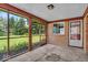 Cozy screened porch provides serene outdoor retreat at 108 Bennett Rd, Carmel, IN 46032