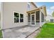 Backyard featuring a patio and a screened in porch and siding at 1138 Topp Creek Dr, Indianapolis, IN 46214