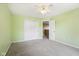 Cozy bedroom featuring a ceiling fan, carpet, and closet for ample storage at 1138 Topp Creek Dr, Indianapolis, IN 46214
