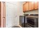 Laundry room is equipped with modern appliances at 13327 Hockley Dr, Fishers, IN 46037