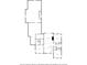 Second floor plan featuring multiple bedrooms, baths, an office, and attic space at 14301 W County Road 300 S, Daleville, IN 47334