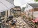Charming backyard with a stone patio, perfect for outdoor dining and relaxation at 1532 E Markwood Ave, Indianapolis, IN 46227
