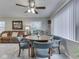 Cozy dining area with a round table, stylish chairs, and natural light at 1532 E Markwood Ave, Indianapolis, IN 46227