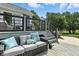 View of the outdoor deck with comfortable seating and charming outdoor space, perfect for relaxation and entertaining guests at 17138 Joliet Rd, Westfield, IN 46074