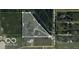 Aerial view of land boundaries of the property with surrounding green fields and roads at 17138 Joliet Rd, Westfield, IN 46074