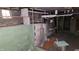 Unfinished basement with concrete walls and floors offering plenty of storage space at 2157 Sugar Grove Ave, Indianapolis, IN 46202