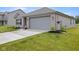 A lovely single-story house with a two-car garage and lush green lawn at 24416 Kercheval St, Sheridan, IN 46069