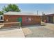 Exterior view of building with wooden deck and gravel area at 2895 E 600 S, Markleville, IN 46056