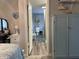 Bathroom with a walk-in doorway, neutral decor and a serene ambiance at 2925 Morgan Trl, Martinsville, IN 46151