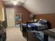 Bedroom featuring two beds, a ceiling fan, and a cozy atmosphere at 2925 Morgan Trl, Martinsville, IN 46151