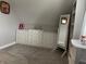 Bright bedroom with ample storage provided by built-in dressers and a full-length mirror for dressing at 2925 Morgan Trl, Martinsville, IN 46151