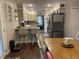 Charming kitchen with stainless steel appliances and an open layout into the dining area at 2925 Morgan Trl, Martinsville, IN 46151