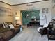 Inviting living room with open floor plan into the dining room creates a great space for entertaining at 2925 Morgan Trl, Martinsville, IN 46151