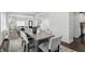 Open-concept dining room with seamless flow, designed for comfortable living and entertaining at 3307 N College Ave, Indianapolis, IN 46205