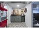 Finished basement includes concession stand and media room, perfect for entertaining at 4126 E Rembrandt Dr, Martinsville, IN 46151