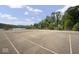 Outdoor sports courts including tennis and basketball with lake views, perfect for recreation at 4126 E Rembrandt Dr, Martinsville, IN 46151