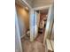 Bathroom including toilet leading into large closet for storage at 4216 Lauder Rd, Bargersville, IN 46106