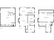 Layout for home showing dimensions of all rooms at 4732 N Kenwood Ave, Indianapolis, IN 46208