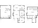Detailed floor plan showcasing the layout of the home, including room dimensions and connections at 4732 N Kenwood Ave, Indianapolis, IN 46208