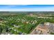 Aerial shot of the home and neighborhood with nearby schools and amenities at 5010 Donner Ln, Indianapolis, IN 46268
