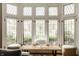 Bright sitting area with large windows offering a scenic view of the neighborhood and letting in plenty of light at 5615 N Pennsylvania St, Indianapolis, IN 46220