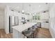 Spacious kitchen with stainless steel appliances and a large kitchen island at 624 Faudree Dr, Westfield, IN 46074