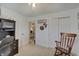 Bedroom or office featuring a rocking chair, desk, and storage unit at 7372 Oakview Dr, Avon, IN 46123