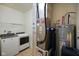This home includes a side-by-side washer and dryer at 7715 Bolero Dr, Camby, IN 46113
