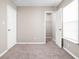 This bedroom features carpeted floors, neutral walls and a closet at 779 Alvey Ct, Greenwood, IN 46143