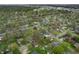 Aerial view of residential neighborhood with tree-lined streets at 8306 Corkwood Dr, Indianapolis, IN 46227